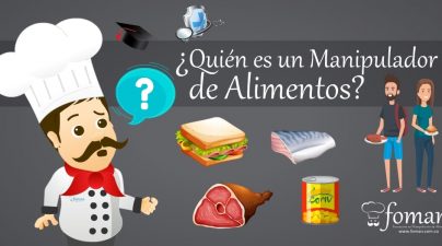 quien es un manipulador de alimentos FOMAN