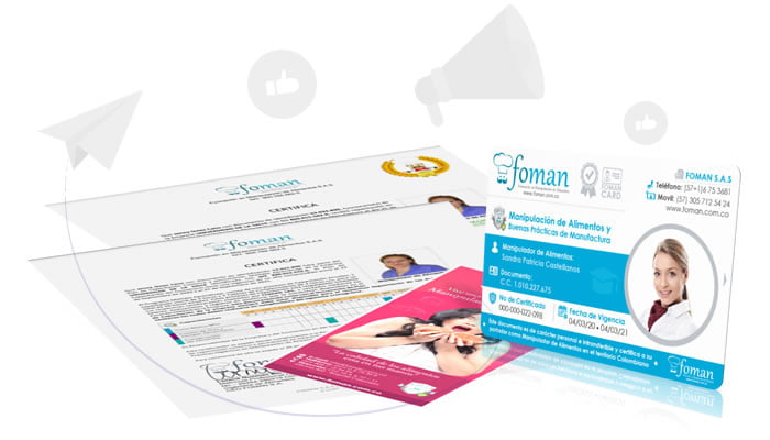 Obtén tu certificado y Carné